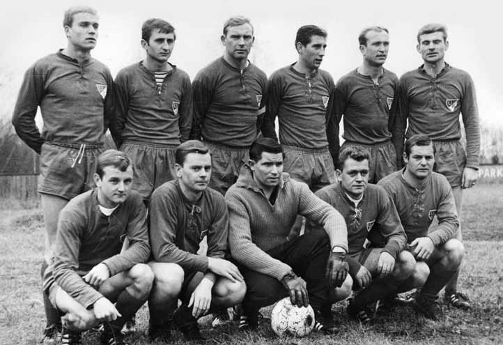 Diese Mannschaft wurde Vizemeister in der Bezirksliga Süd im Spieljahr 1966/67